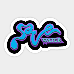 Save Water 2 Sticker